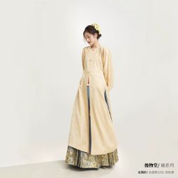 后物堂 破系列 女士无领衫.jpg